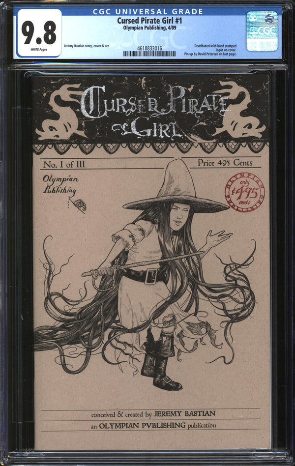 Cursed Pirate Girl (2009) #1 CGC 9.8 NM/MT