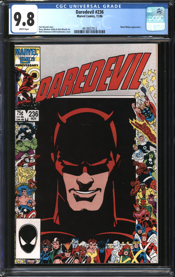 Daredevil (1964) #236 CGC 9.8 NM/MT