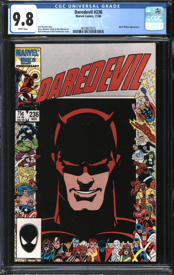 Daredevil (1964) #236 CGC 9.8 NM/MT