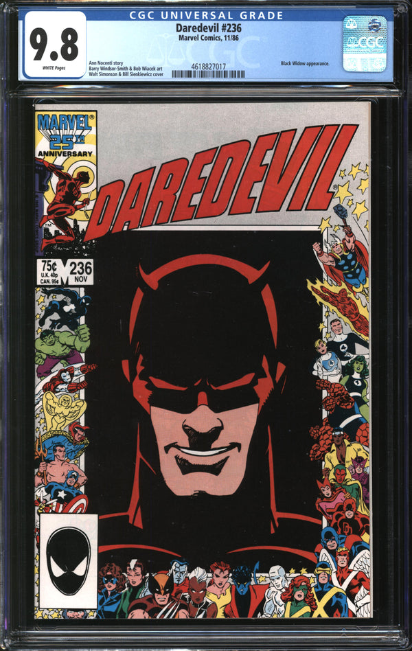 Daredevil (1964) #236 CGC 9.8 NM/MT