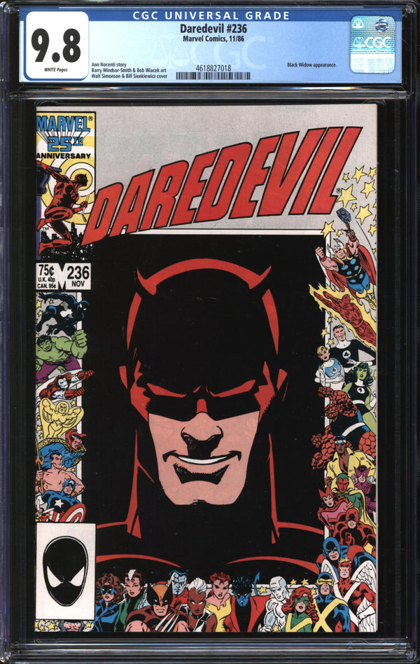 Daredevil (1964) #236 CGC 9.8 NM/MT