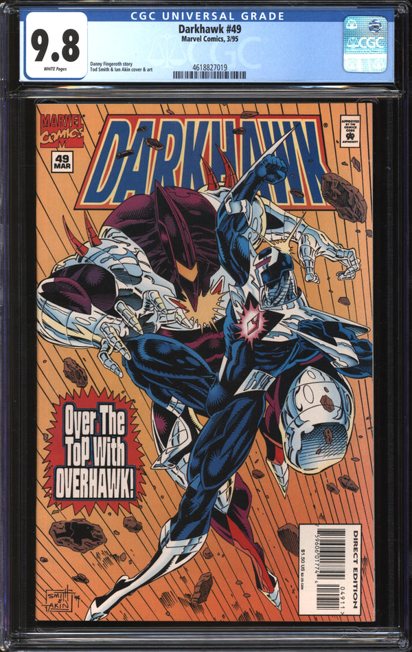 Darkhawk (1991) #49 CGC 9.8 NM/MT