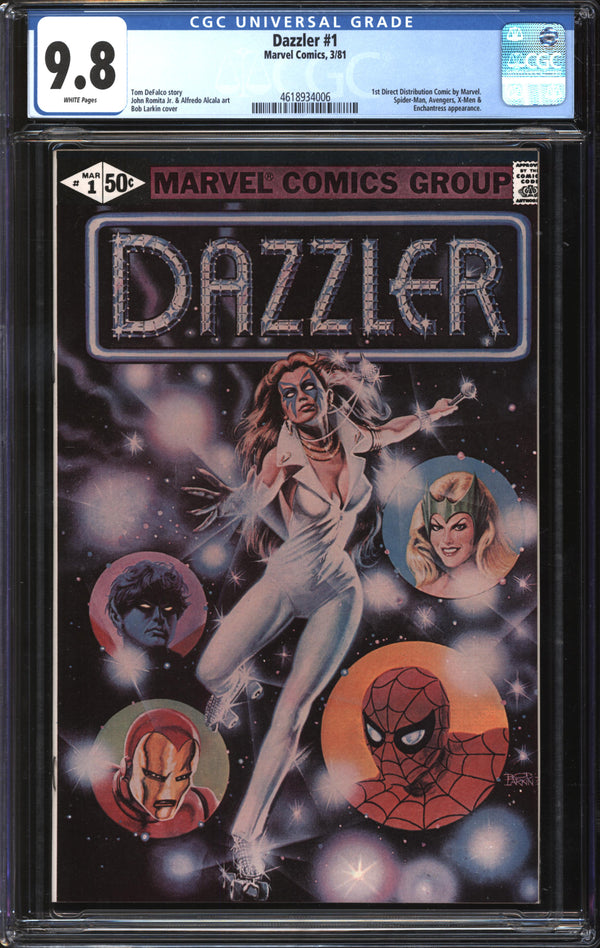 Dazzler (1981) #1 CGC 9.8 NM/MT