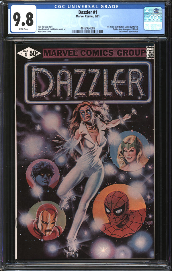 Dazzler (1981) #1 CGC 9.8 NM/MT