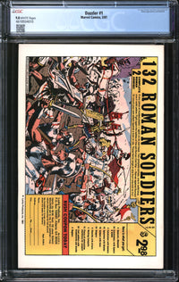 Dazzler (1981) #1 CGC 9.8 NM/MT