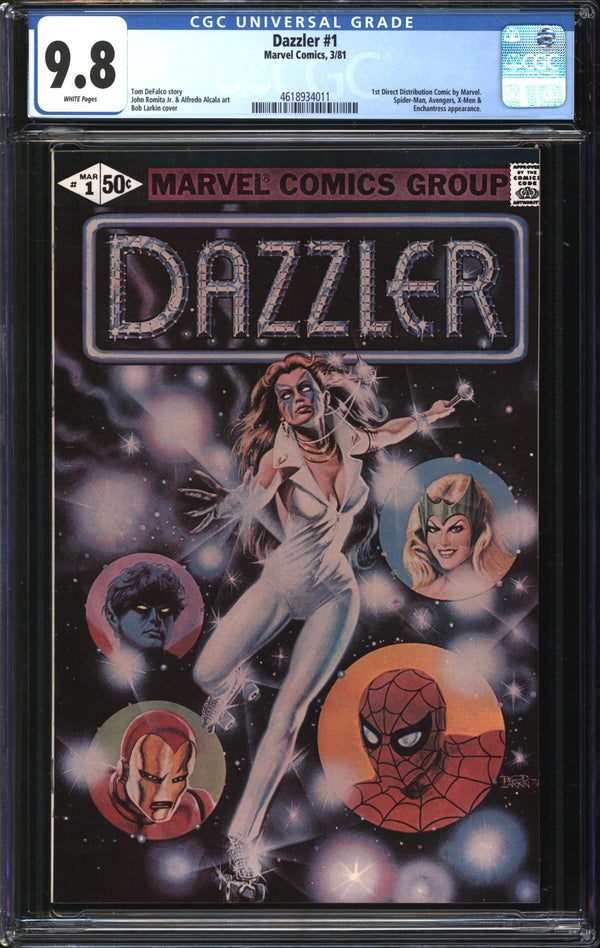 Dazzler (1981) #1 CGC 9.8 NM/MT