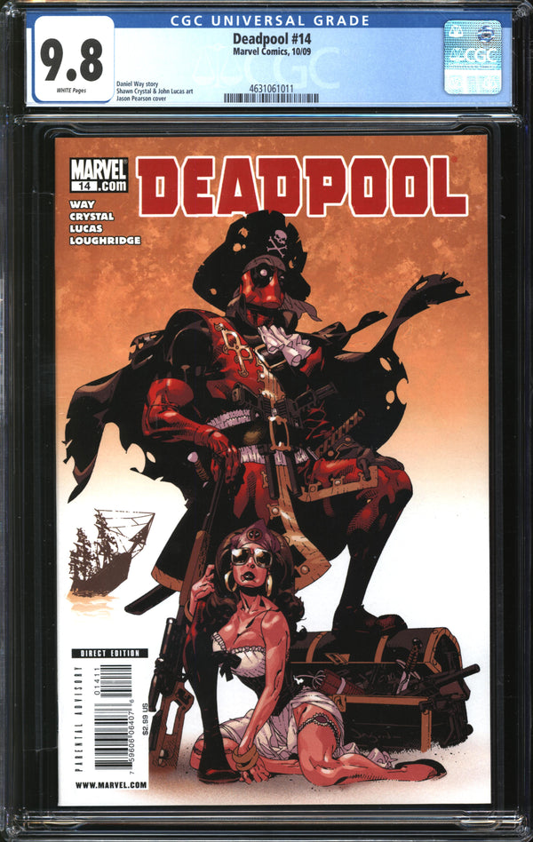 Deadpool (2008) #14 CGC 9.8 NM/MT