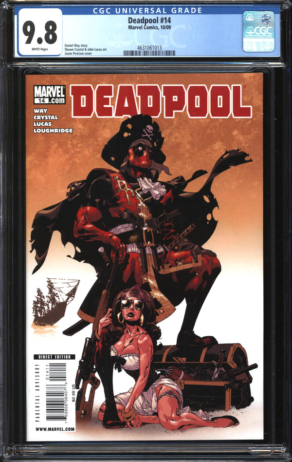 Deadpool (2008) #14 CGC 9.8 NM/MT