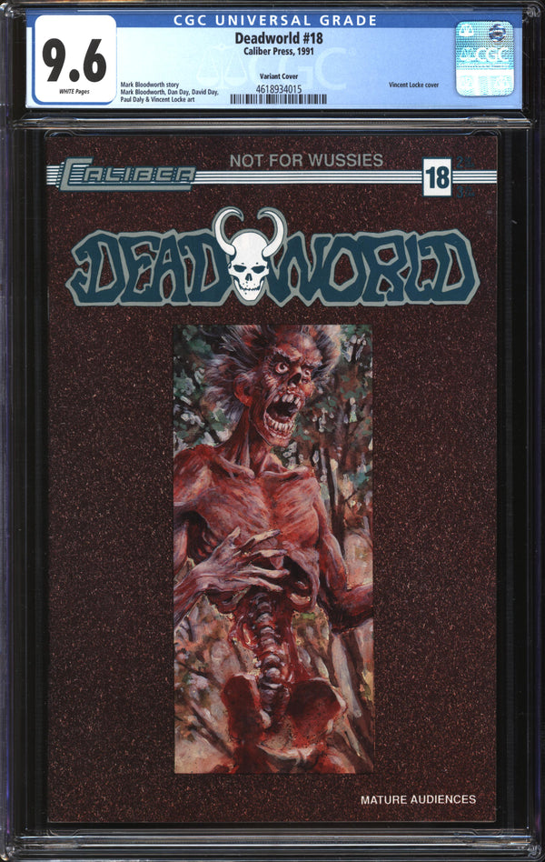 Deadworld (1986) #18 Variant Cover CGC 9.6 NM+