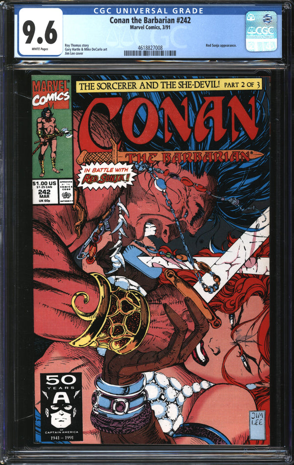 Conan The Barbarian (1970) #241 CGC 9.6 NM+