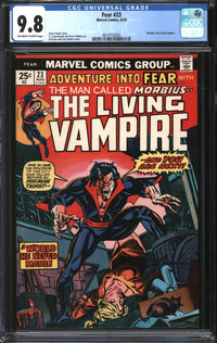 Fear (1970) #23 CGC 9.8 NM/MT
