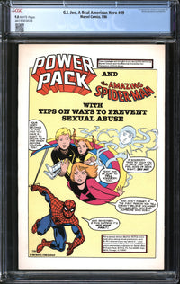G.I. Joe, A Real American Hero (1982) # 49 CGC 9.8 NM/MT