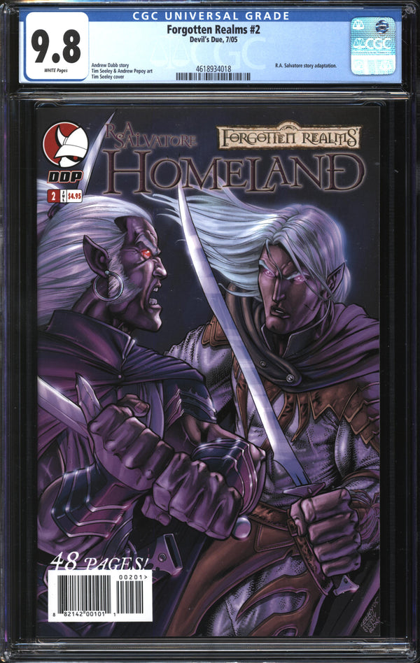 Forgotten Realms (Homeland) (2005) #2 CGC 9.8 NM/MT