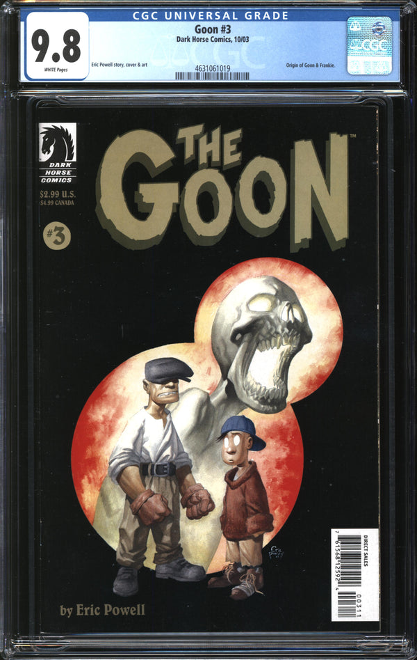 Goon (2003) #3 CGC 9.8 NM/MT