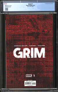 Grim (2022) #1 Jenny Frison Virgin Edition CGC 9.8 NM/MT