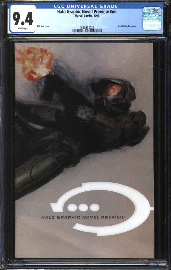 Halo Graphic Novel Preview (2006) #1 CGC 9.4 NM