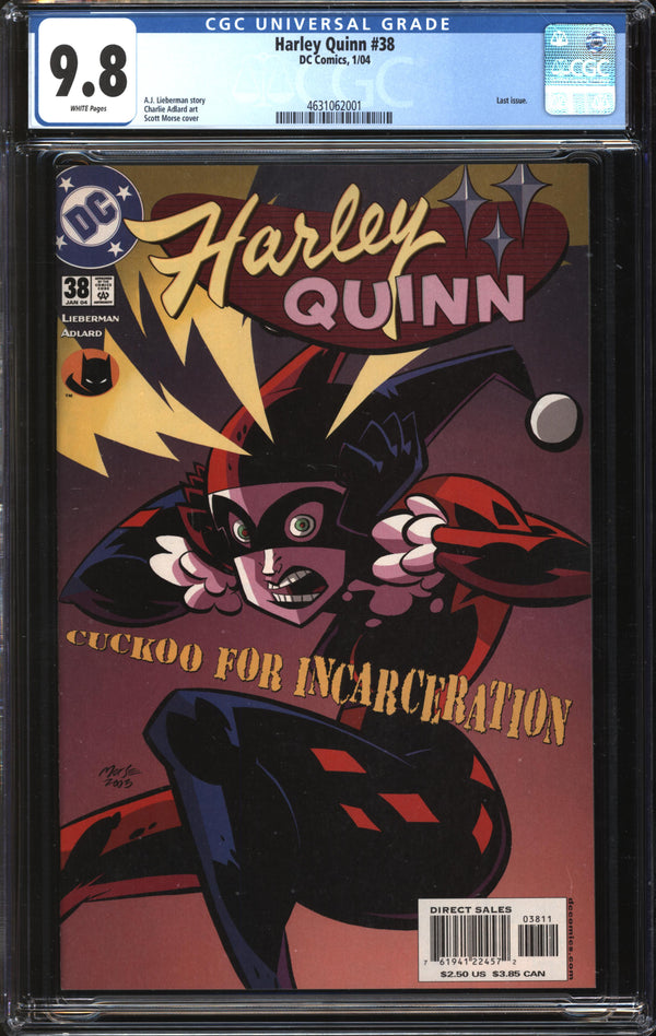 Harley Quinn (2000) #38 CGC 9.8 NM/MT