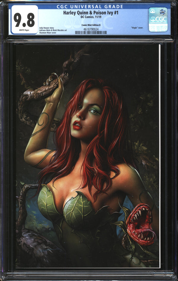 Harley Quinn & Poison Ivy (2019) #1 Shannon Maer Comic Mint Edition B CGC 9.8 NM/MT