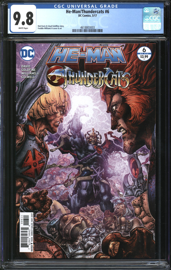 He-Man/Thundercats (2016) #6 CGC 9.8 NM/MT