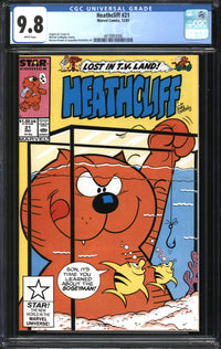Heathcliff (1985) #21 CGC 9.8 NM/MT