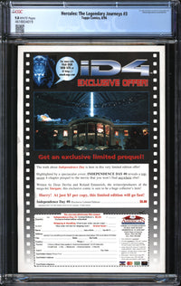 Hercules: The Legendary Journeys (1996) #3 CGC 9.8 NM/MT