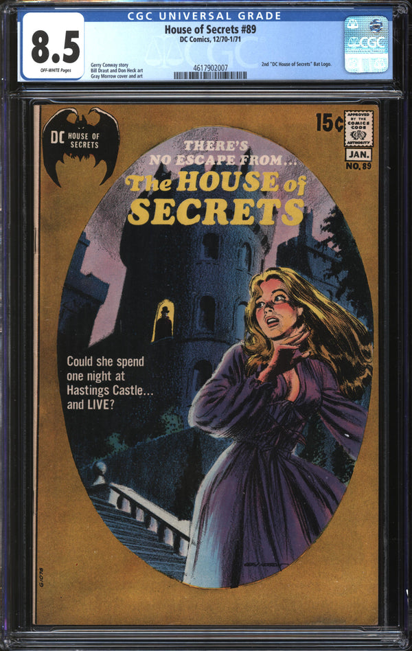 House Of Secrets (1956) # 89 CGC 8.5 VF+