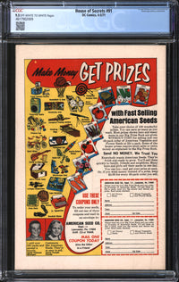 House Of Secrets (1956) # 91 CGC 9.2 NM-