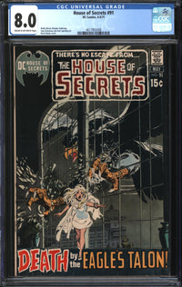 House Of Secrets (1956) # 91 CGC 8.0 VF