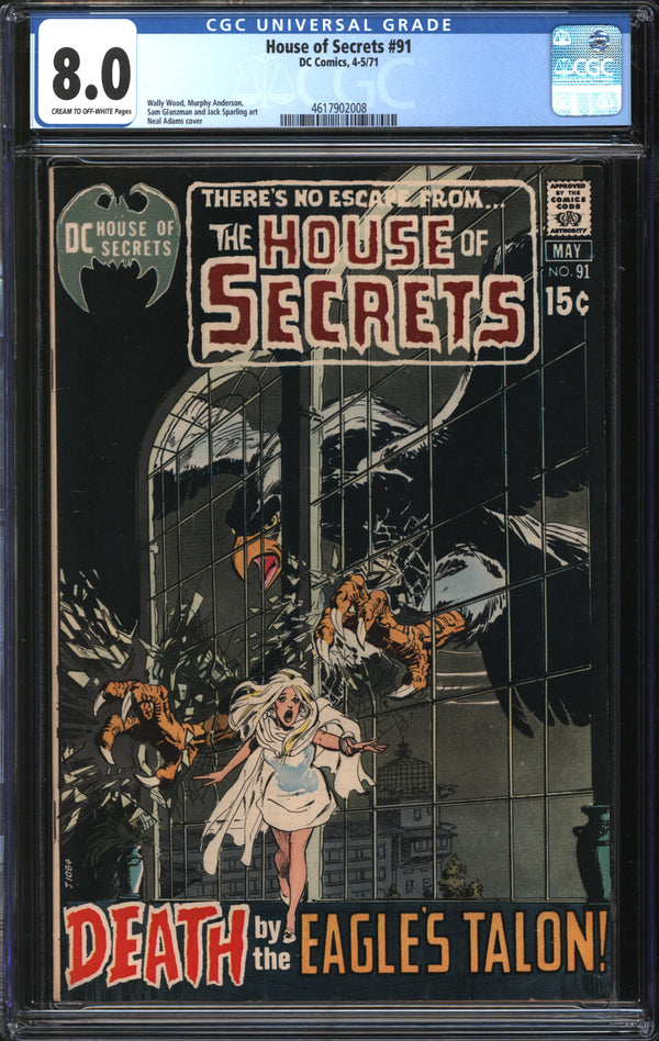 House Of Secrets (1956) # 91 CGC 8.0 VF