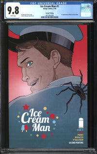 Ice Cream Man (2018) # 1 Second Printing CGC 9.8 NM/MT