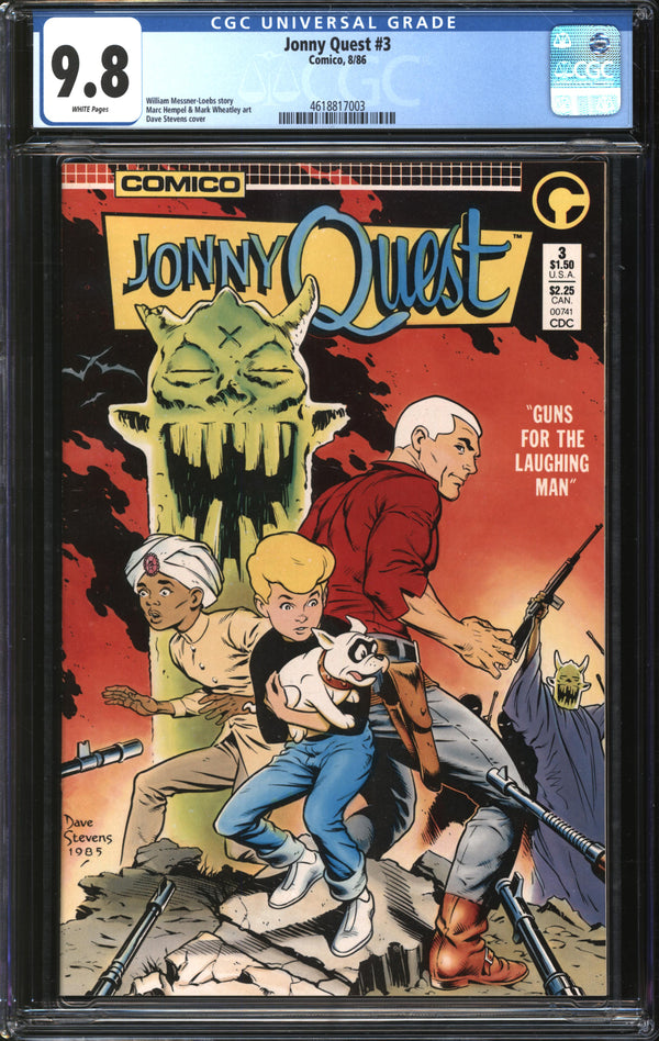 Jonny Quest (1986) # 3 CGC 9.8 NM/MT