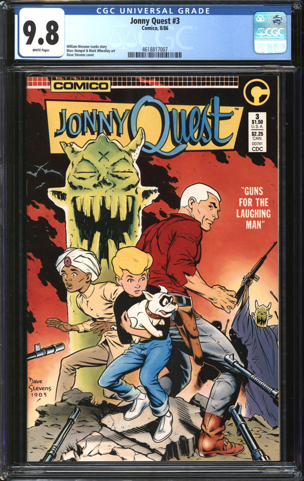 Jonny Quest (1986) # 3 CGC 9.8 NM/MT