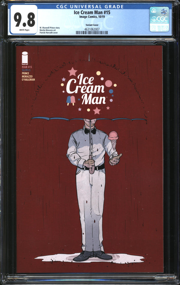 Ice Cream Man (2018) #15 Variant Cover CGC 9.8 NM/MT