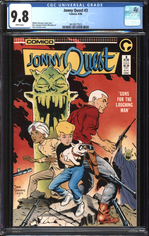 Jonny Quest (1986) # 3 CGC 9.8 NM/MT