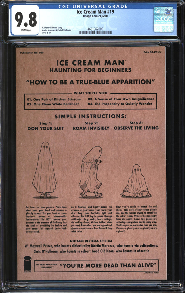Ice Cream Man (2018) #19 CGC 9.8 NM/MT