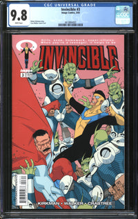 Invincible (2003) #  3 CGC 9.8 NM/MT