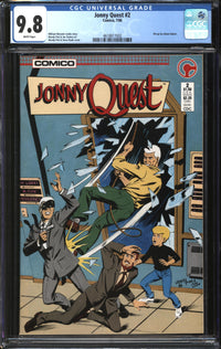 Jonny Quest (1986) # 2 CGC 9.8 NM/MT