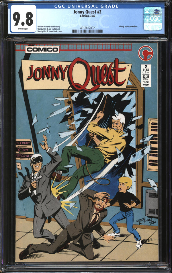 Jonny Quest (1986) # 2 CGC 9.8 NM/MT