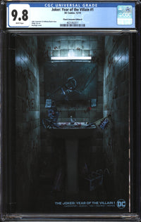 Joker: Year Of The Villain (2019) #1 Bosslogic Planet Awesome Edition B CGC 9.8 NM/MT