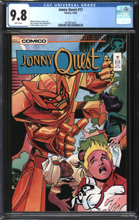 Jonny Quest (1986) #17 CGC 9.8 NM/MT