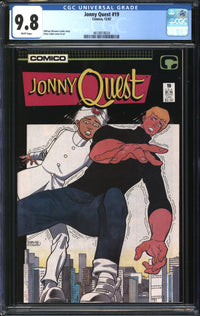Jonny Quest (1986) #19 CGC 9.8 NM/MT