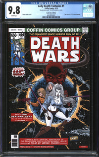 Lady Death: Fantasies (2019) #1 Death Wars Edition CGC 9.8 NM/MT