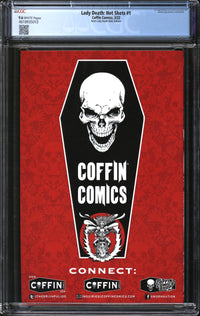 Lady Death: Hot Shots (2022) #1 Retro Lady Death Rider Edition CGC 9.6 NM+