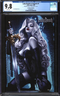 Lady Death In Lingerie (2023) #1 Sun Khamunaki Edition CGC 9.8 NM/MT