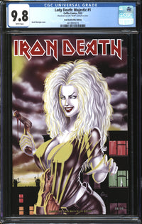 Lady Death: Majestic (2023) #1 Iron Death Killer Edition CGC 9.8 NM/MT
