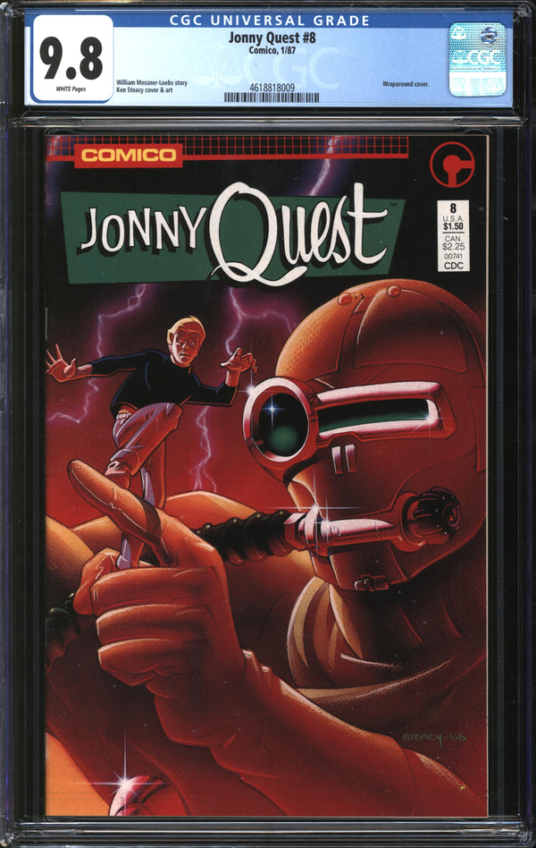 Jonny Quest (1986) # 8 CGC 9.8 NM/MT