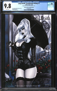Lady Death: Treacherous Infamy (2024) #1 Goth Day Elias Chatzoudis Edition CGC 9.8 NM/MT