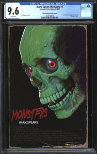 Mark Spears Monsters (2024) #1 Fifth Printing/Variant Cover B CGC 9.6 NM+
