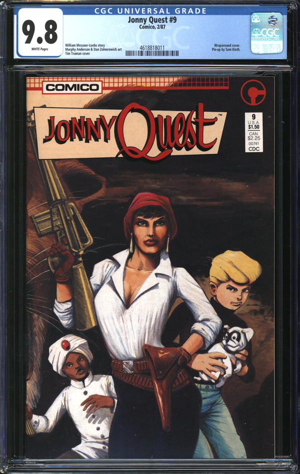 Jonny Quest (1986) # 9 CGC 9.8 NM/MT