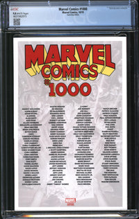 Marvel Comics (2019) #1000 GameStop Edition CGC 9.8 NM/MT
